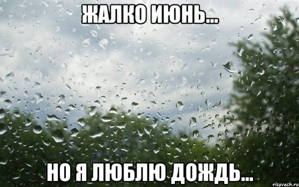 Обожаю дождь