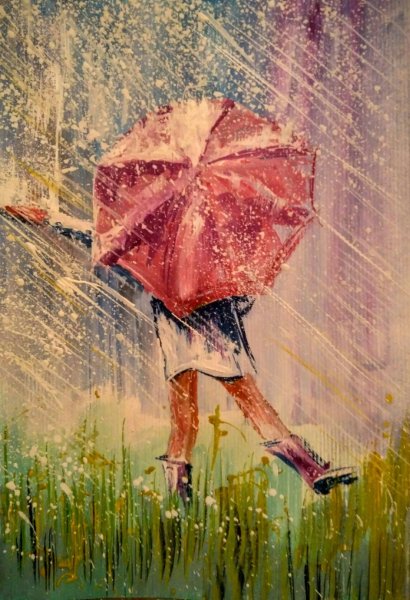 Дождь весной