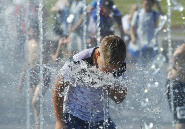 Дождь в жару