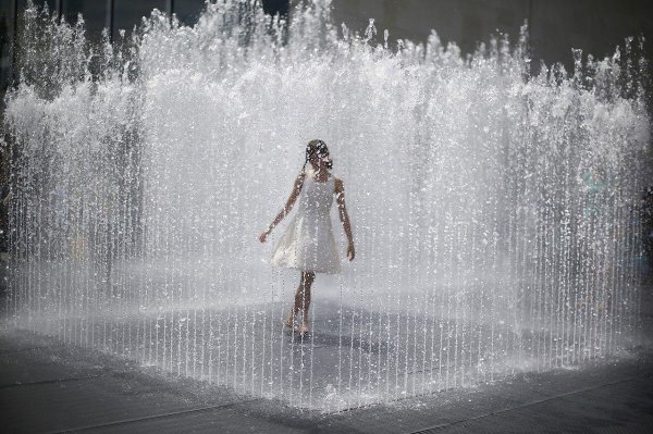 Фотосессия у фонтана