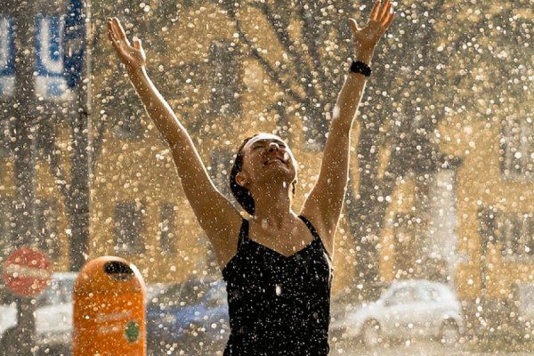 Жара и дождь