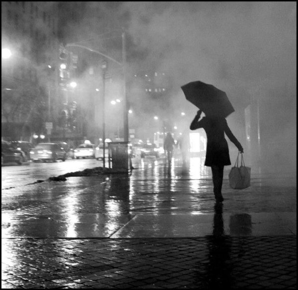 Нуар под дождем