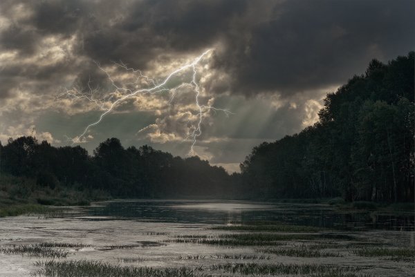 Пейзаж гроза