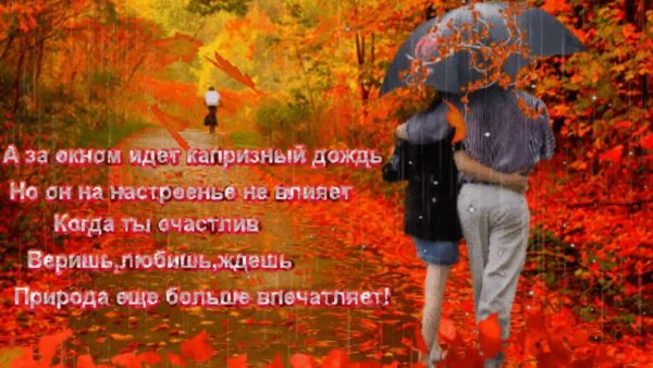 Осеннее счастье стихи