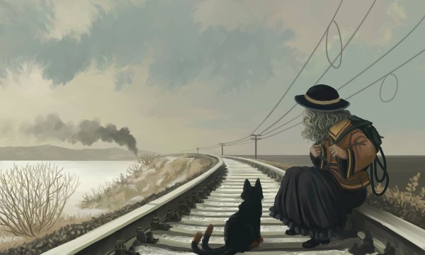 Уходит в даль арт