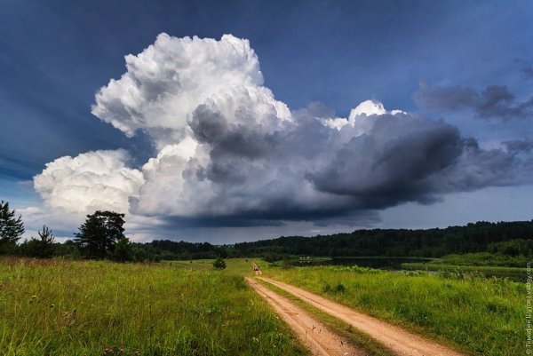 Небо перед дождем