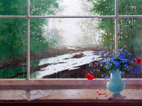 Михаил Горбань художник окно в лето