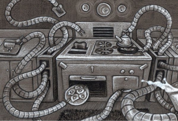 Будет ласковый дождь Рэй Брэдбери иллюстрации