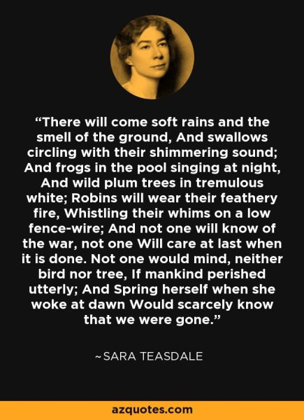 There will come Soft Rains