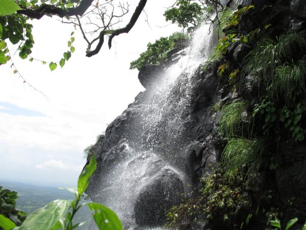 Поток дождя с горы