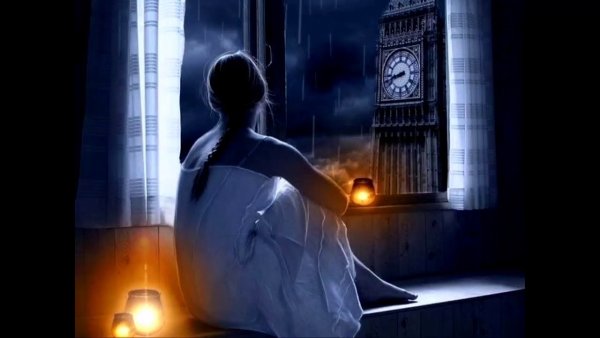 Ночь Луна в окне не спится