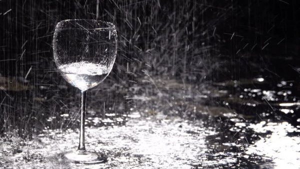 Дождь и вино