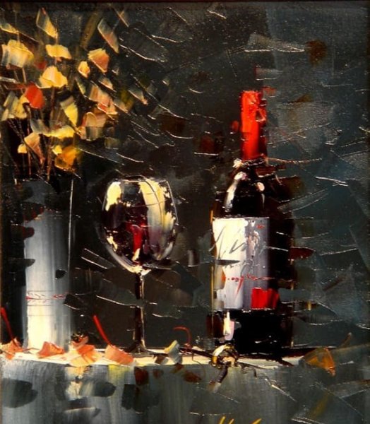 Картины мастихином Kai Gajoum