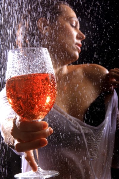 Дождик в бокале