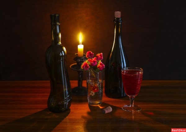 Вино и свечи