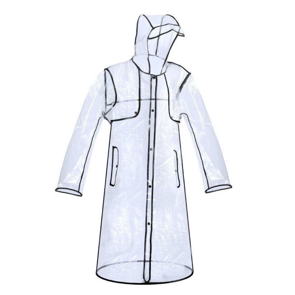 Дождевик нарисовать