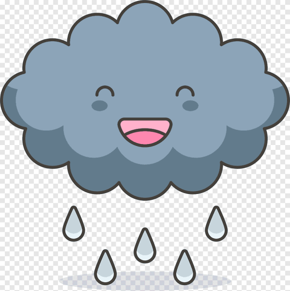 Тучка с дождиком