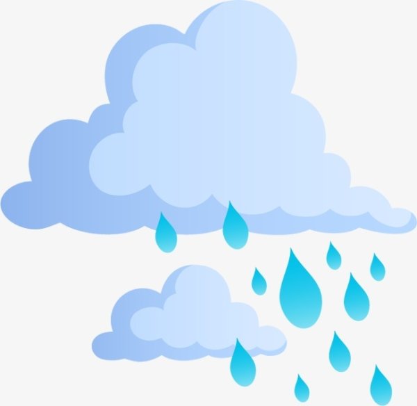 Облако с дождиком