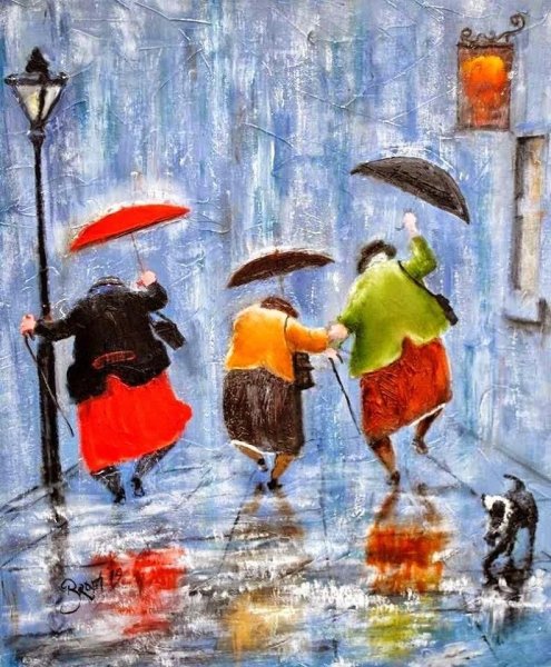 Юмористические акварели des Brophy (Брофи)