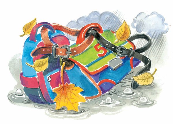 Тетрадки под дождем картинки