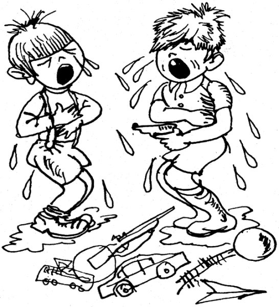 Голявкин тетрадки под дождём иллюстрации