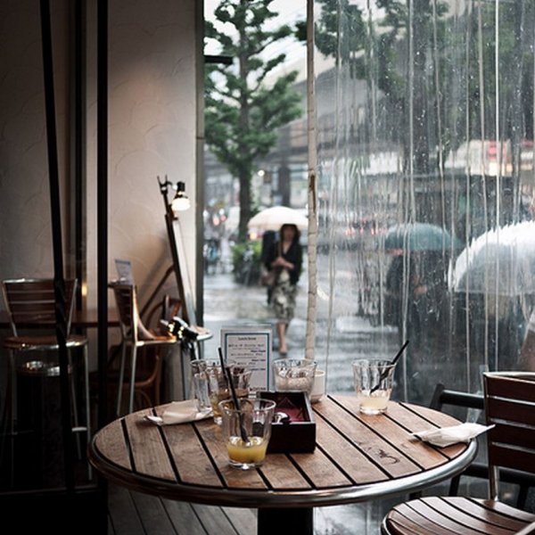 Кафе дождь