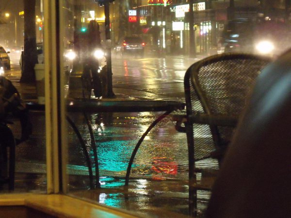 Кафе дождь