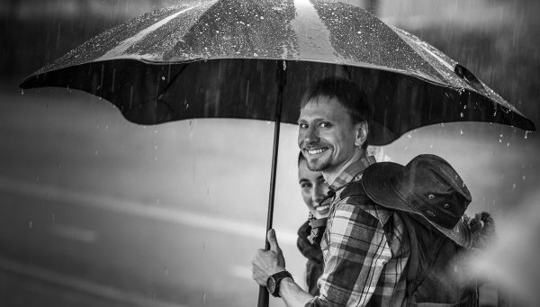 Фотосессия в дождь