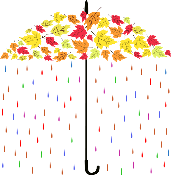 Осенний зонтик для детей