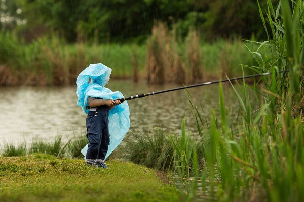 Рыбалка в дождь