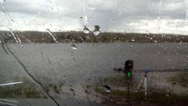 Рыбалка после дождя летом