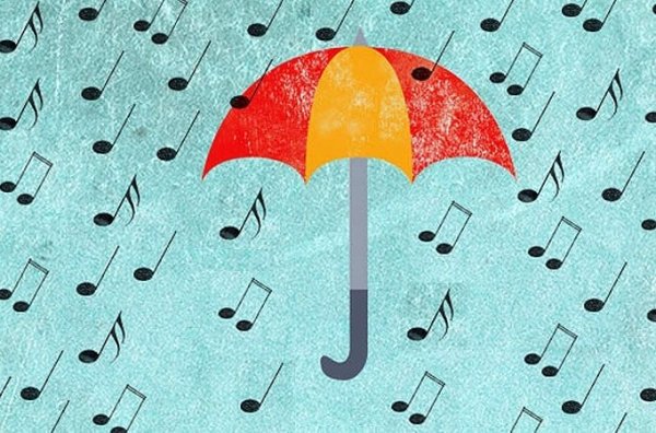 Музыкальный зонтик