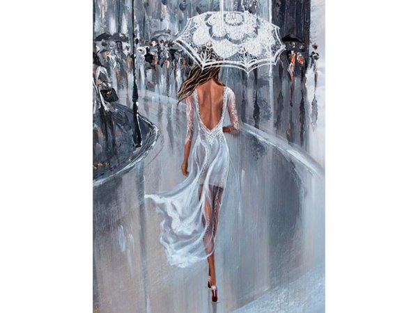 Танцующая в ночи картина