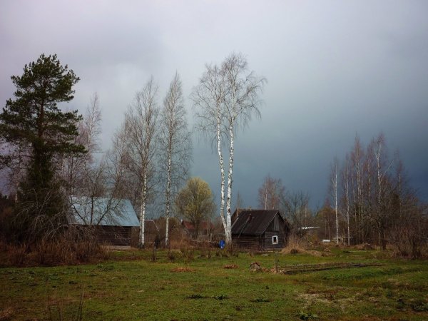 Дождливая деревня