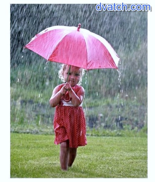 Девочка с зонтиком