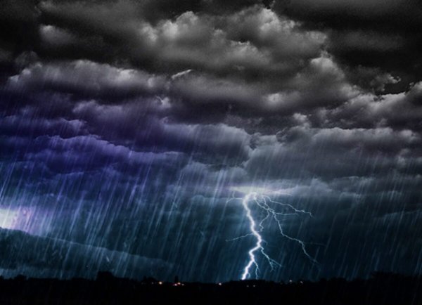 Молния ливень