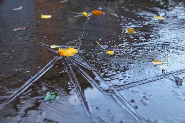 Лужи после дождя