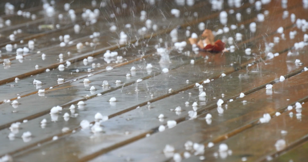 Летний дождь лёд