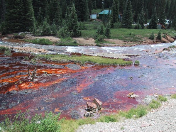 Загрязнение воды кислотными дождями