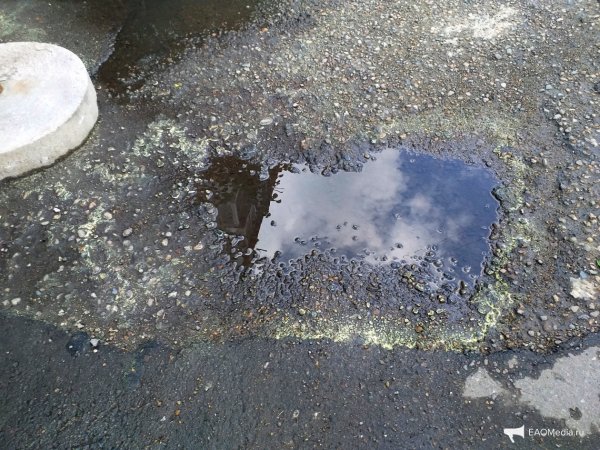 Кислотный дождь лужи