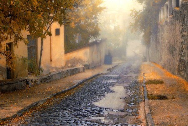 Севастополь дворик осень