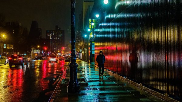 Дождливая улица