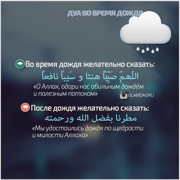 Хадис про дождь