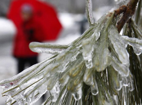 Ледяной дождь и ветер