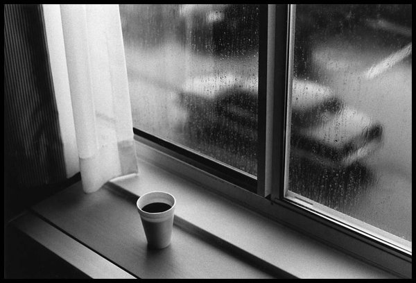 Грустный вид из окна