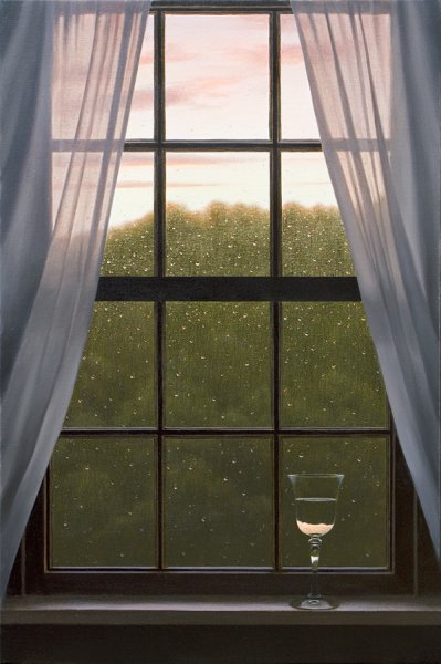 Дождливый вид из окна