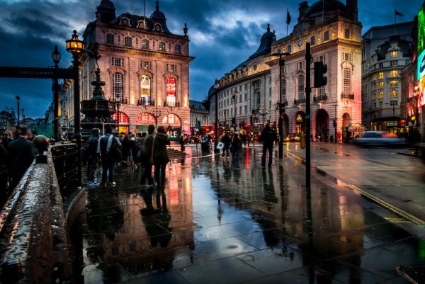 Дождливый Лондон