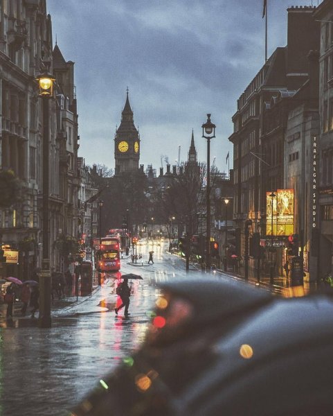 Пасмурный Лондон