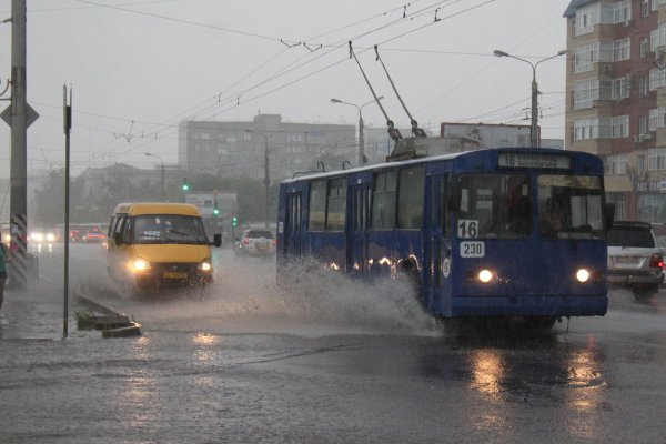 Дождливый город Омск
