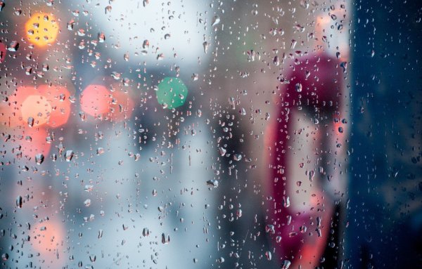 Дождь за окном обои